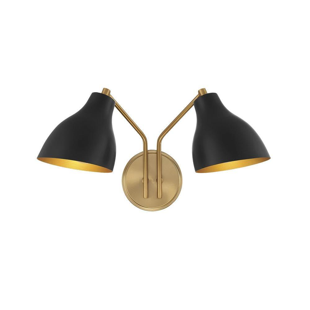 Elyse 2 Light Dimmable Armed Sconce