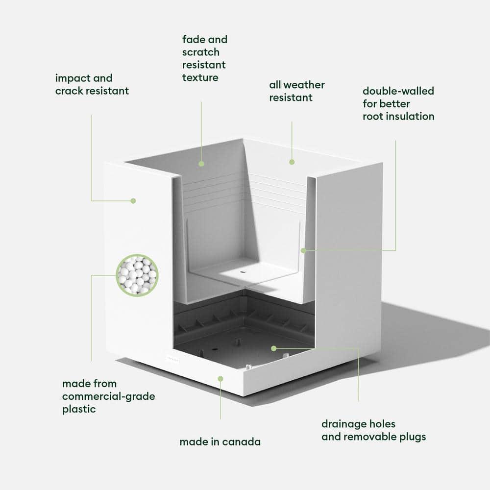 Block Series Cube Planter