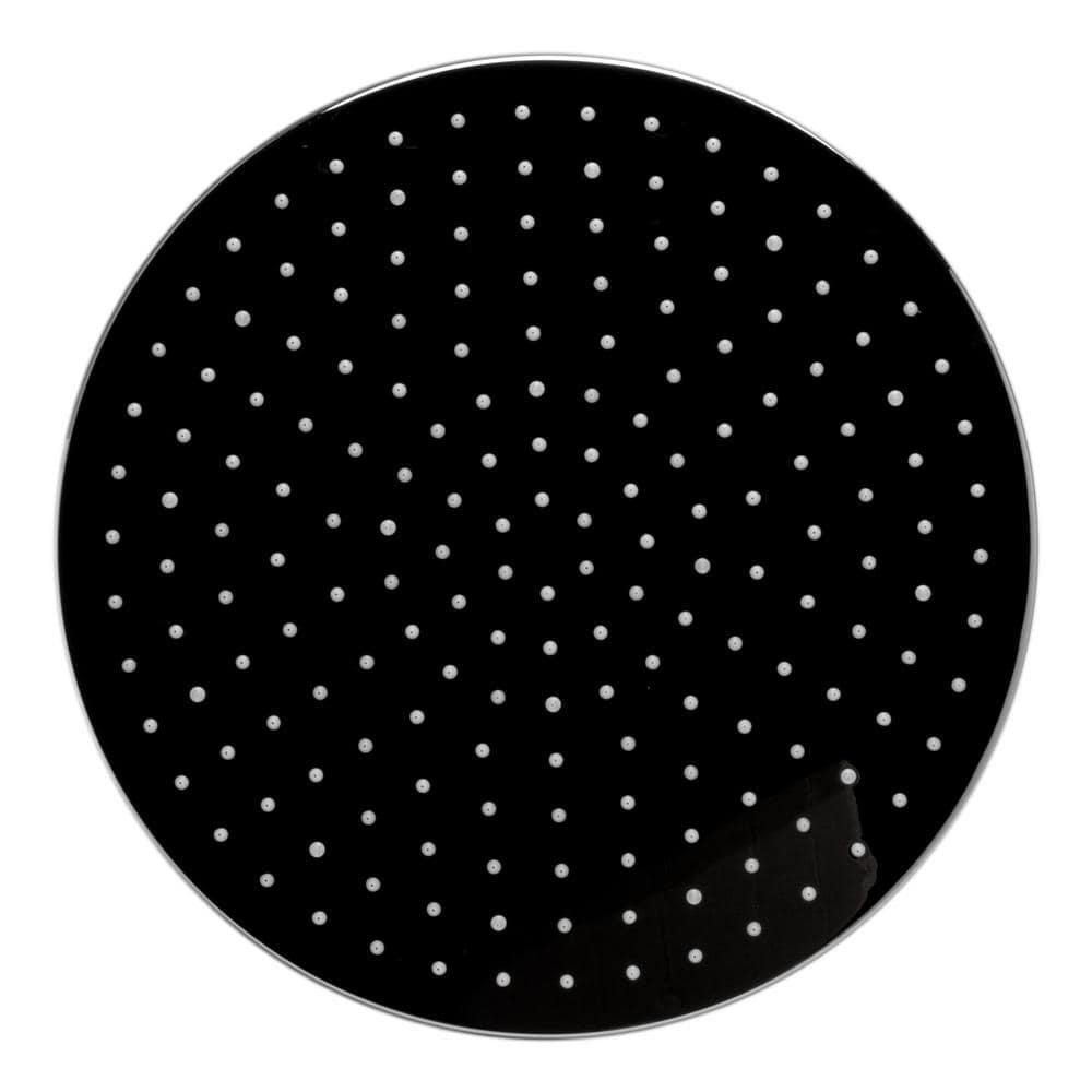 Rain Fixed Shower Head 1.8 GPM GPM with Temperature-based LED