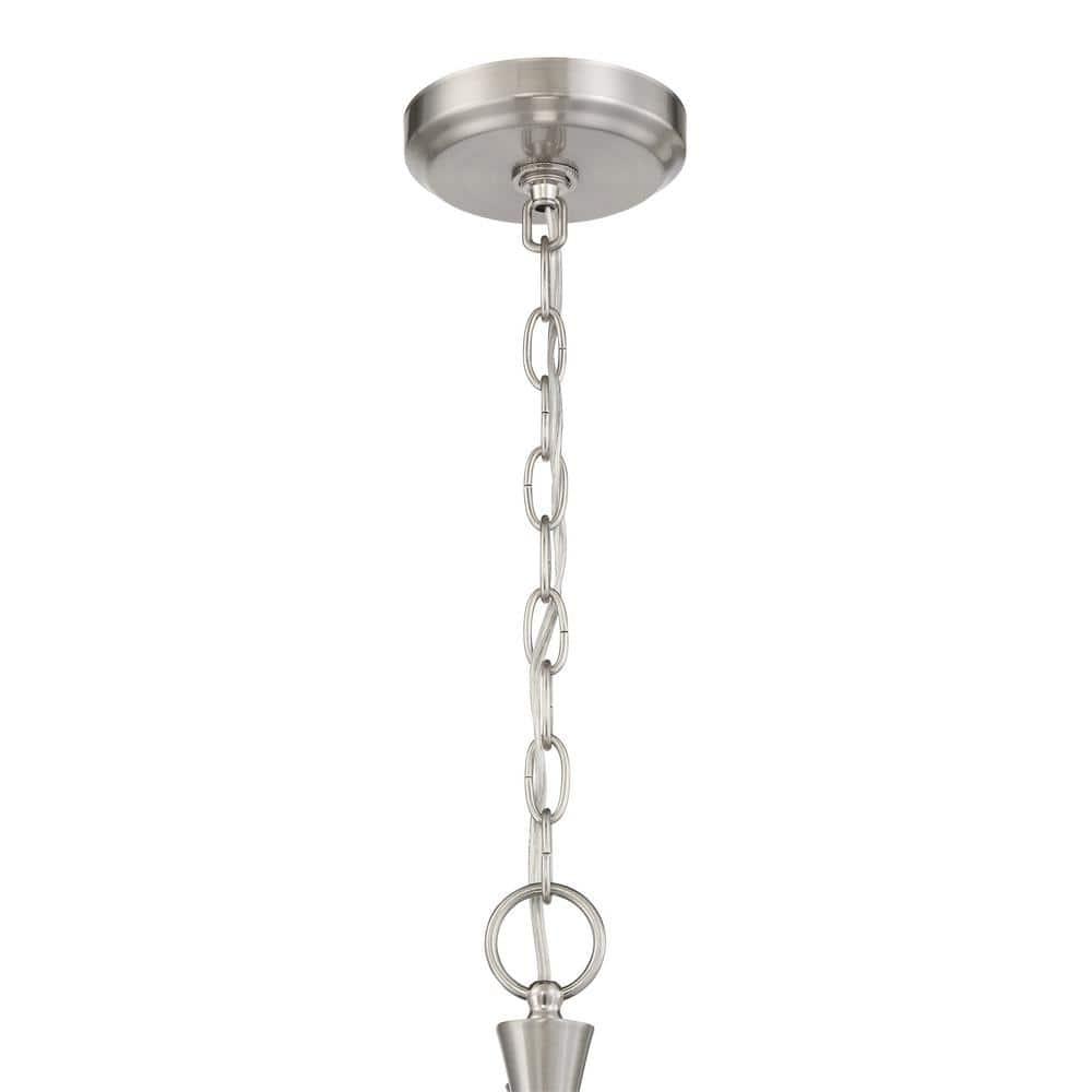 Craftmade Lighting Palmer 5 - Light Chandelier in  Brushed Polished Nickel