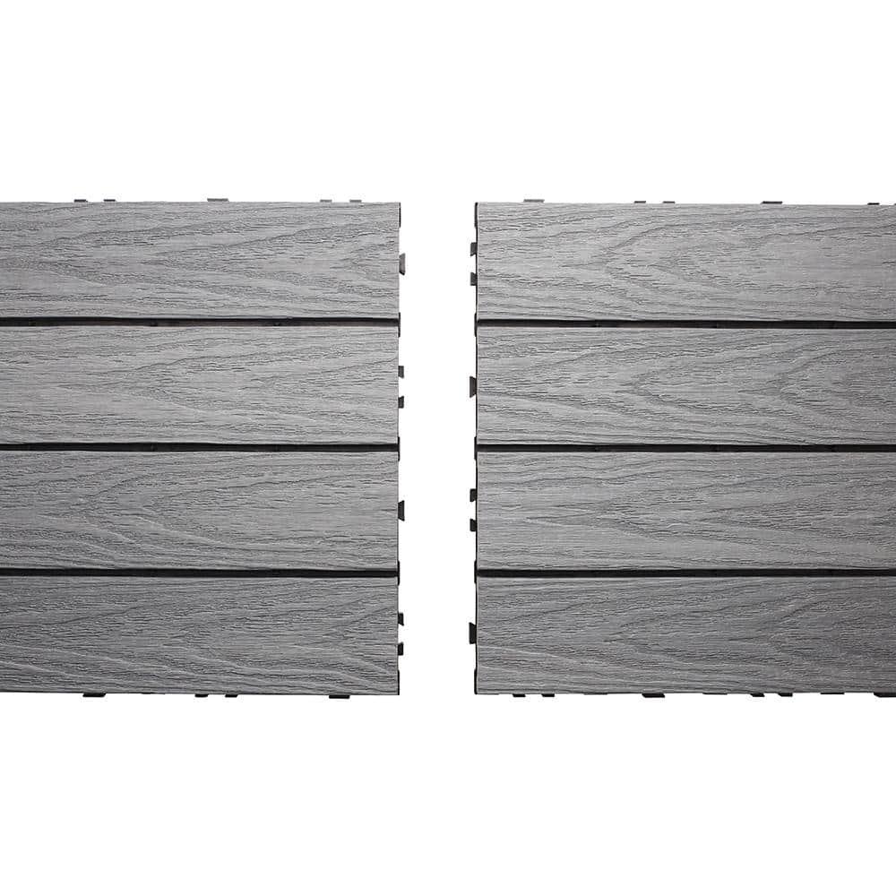 NewTechWood UltraShield Naturale 36" x 12" Composite Interlocking Deck Plank