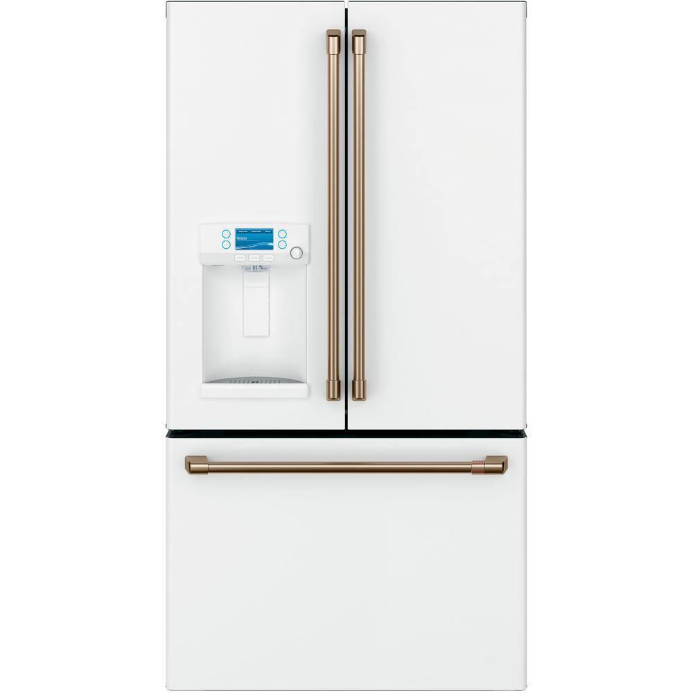 Café Café 36" French-Door 27.8 cu. ft. Smart Refrigerator with Hot Water Dispenser CFE28TP4MW2