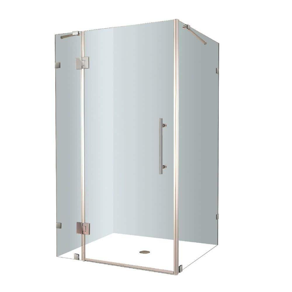 Avalux Hinged Semi-Frameless Shower Door