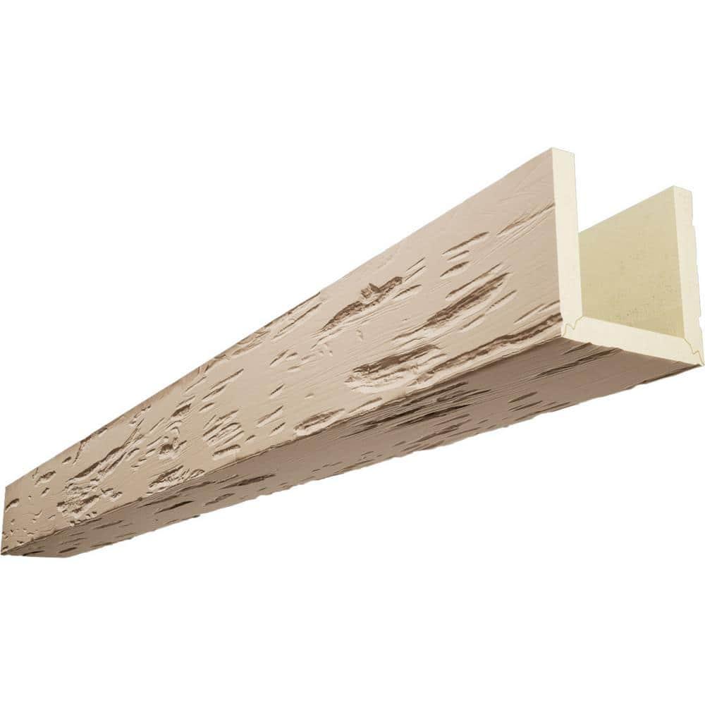 Ekena Millwork Pecky Cypress Endurathane Faux Wood 3-Sided Ceiling Beam (U-beam) | Wayfair