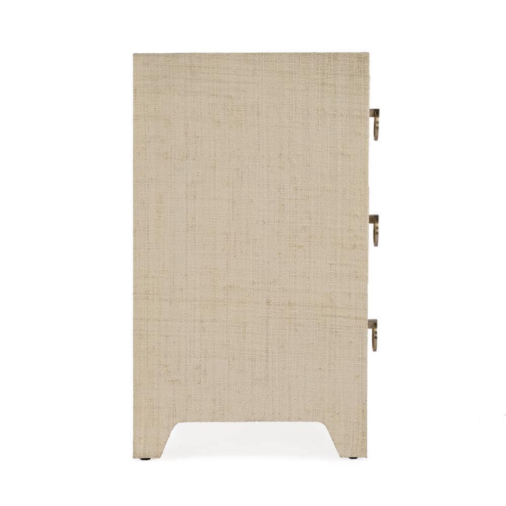Butler Specialty Company Bar Harbor Natural Raffia 3 Drawer Chest - Natural