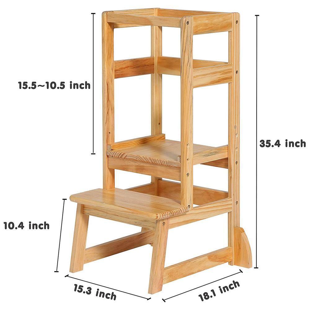 SDADI White 2 - Step Stool