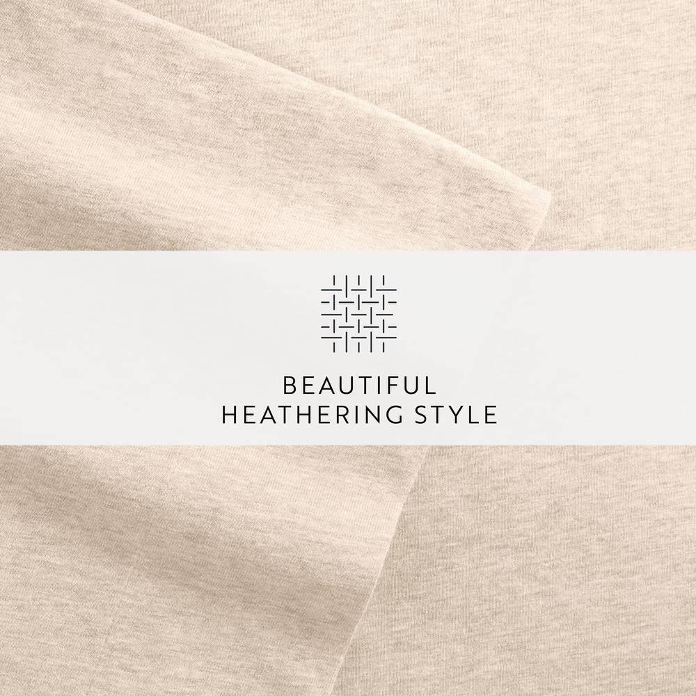 4 Piece 100% Cotton Jersey Knit Sheet Sets