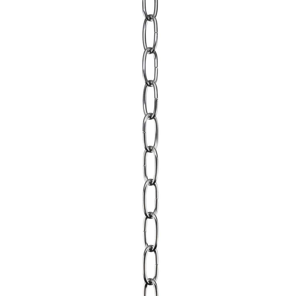 Aspen Creative 21110-51,Steel 10 Feet Heavy Duty Chain For Hanging Up Maximum Weight 40 Pounds-Lighting Fixture/Swag Light/Plant In Antique Brass.11 Gauge.