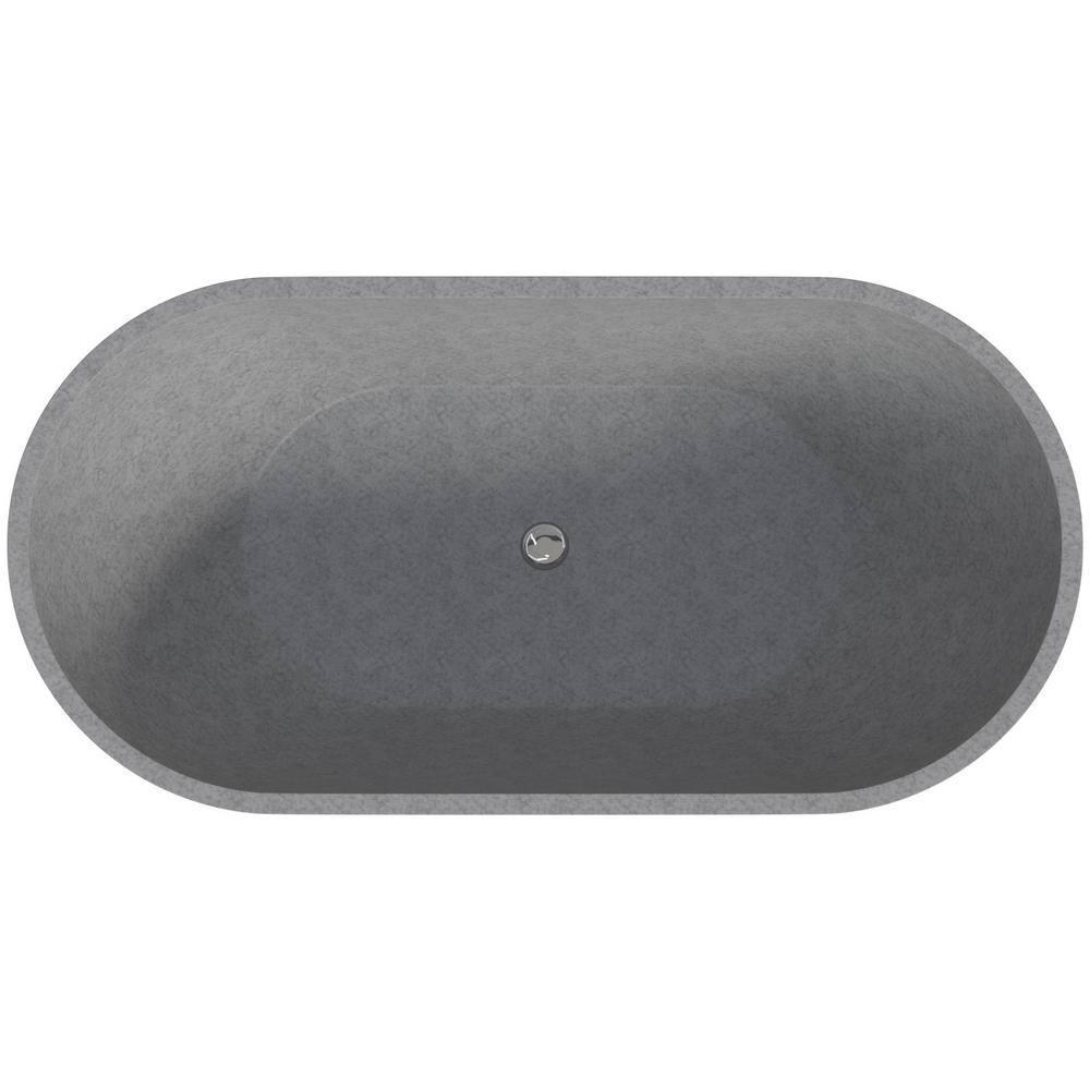 59'' x 29.5'' Soaking Stone Bathtub