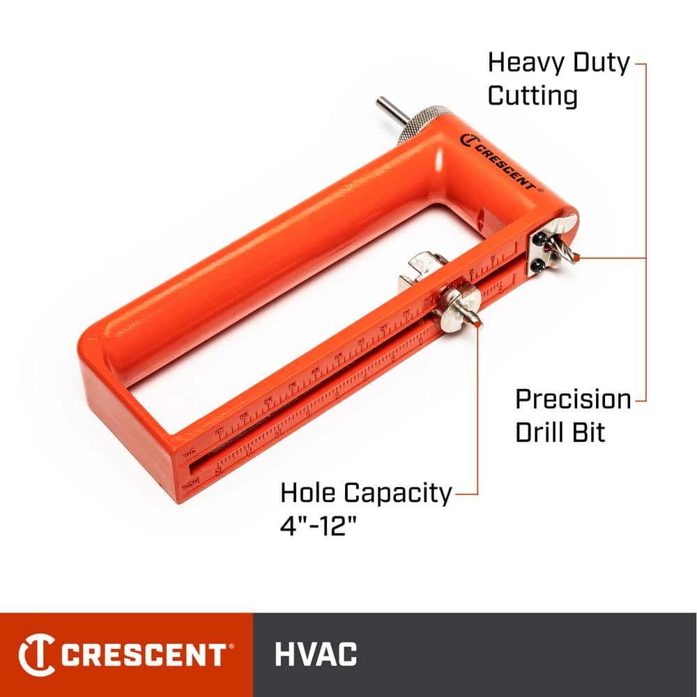 Crescent Red Steel 17-3/8" Adjustable Circle Hole Cutter