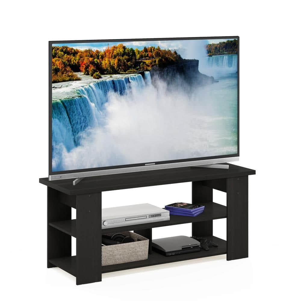 BetterBattery 50" PVC TV Stand, Espresso, 35.2 lb