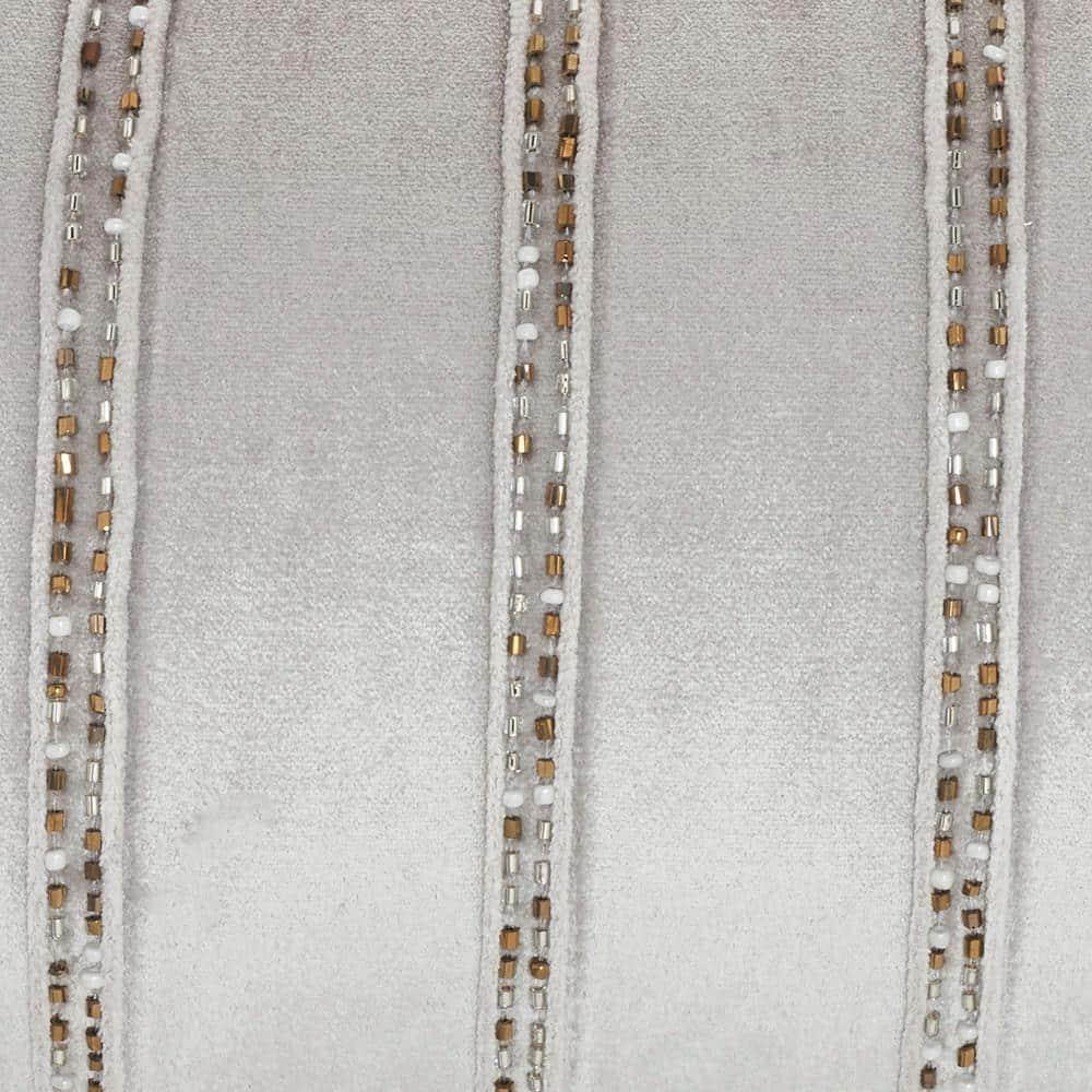Mina Victory AZ217-012021 Sequined Cotton Blend;Viscose Throw Pillow