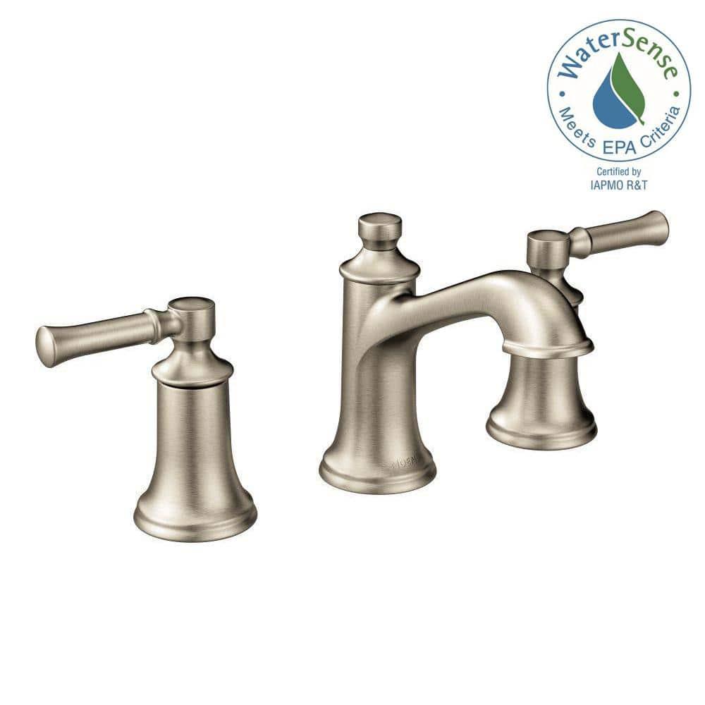 Moen Dartmoor Two-Handle Widespread Bathroom Faucet Trim Kit, Valve Required