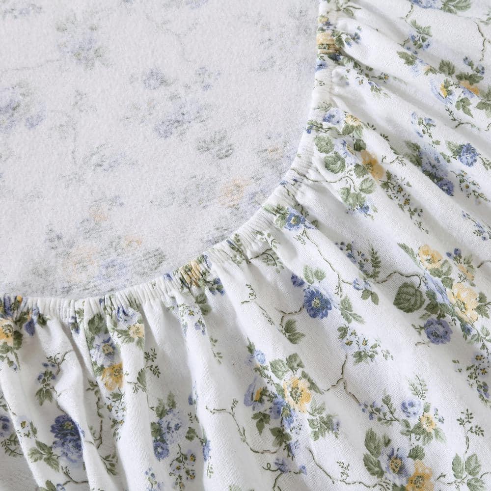 Laura Ashley Laura Ashley Cotton Flannel Cozy Sheet Sets