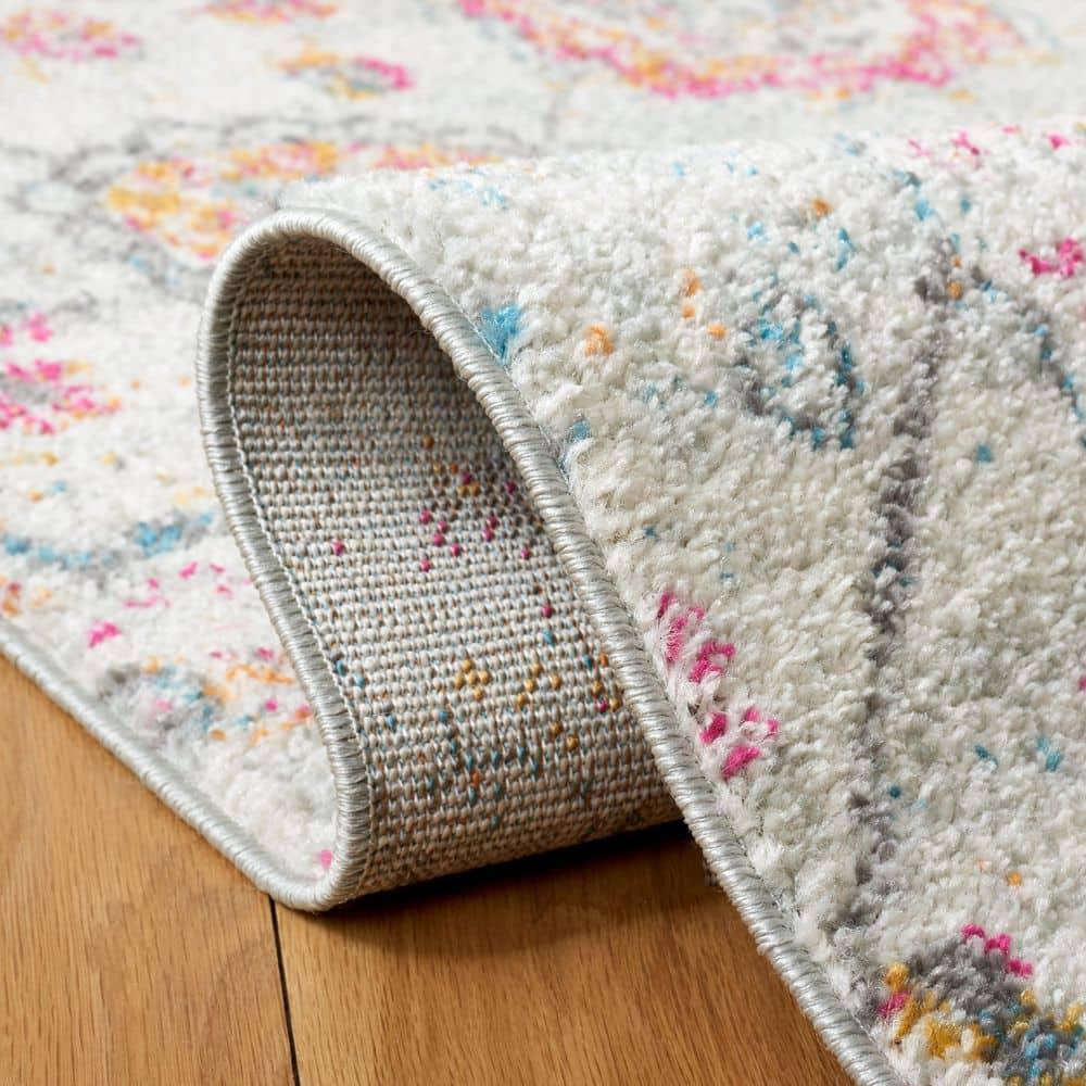 Madison MAD600 Power Loomed Indoor Accent Rug - Grey/Gold - 3'x5' - Safavieh