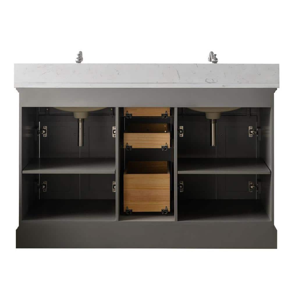 Thompson 54" Double Bathroom Vanity Set