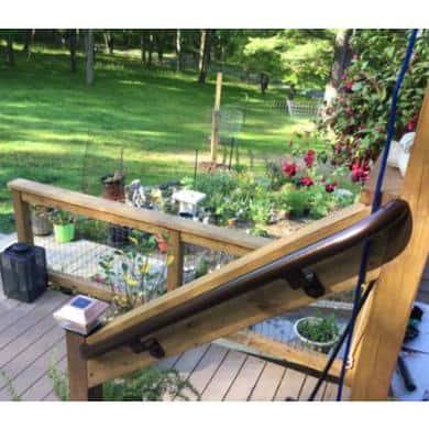 ModVue Handrail with Wall Returns