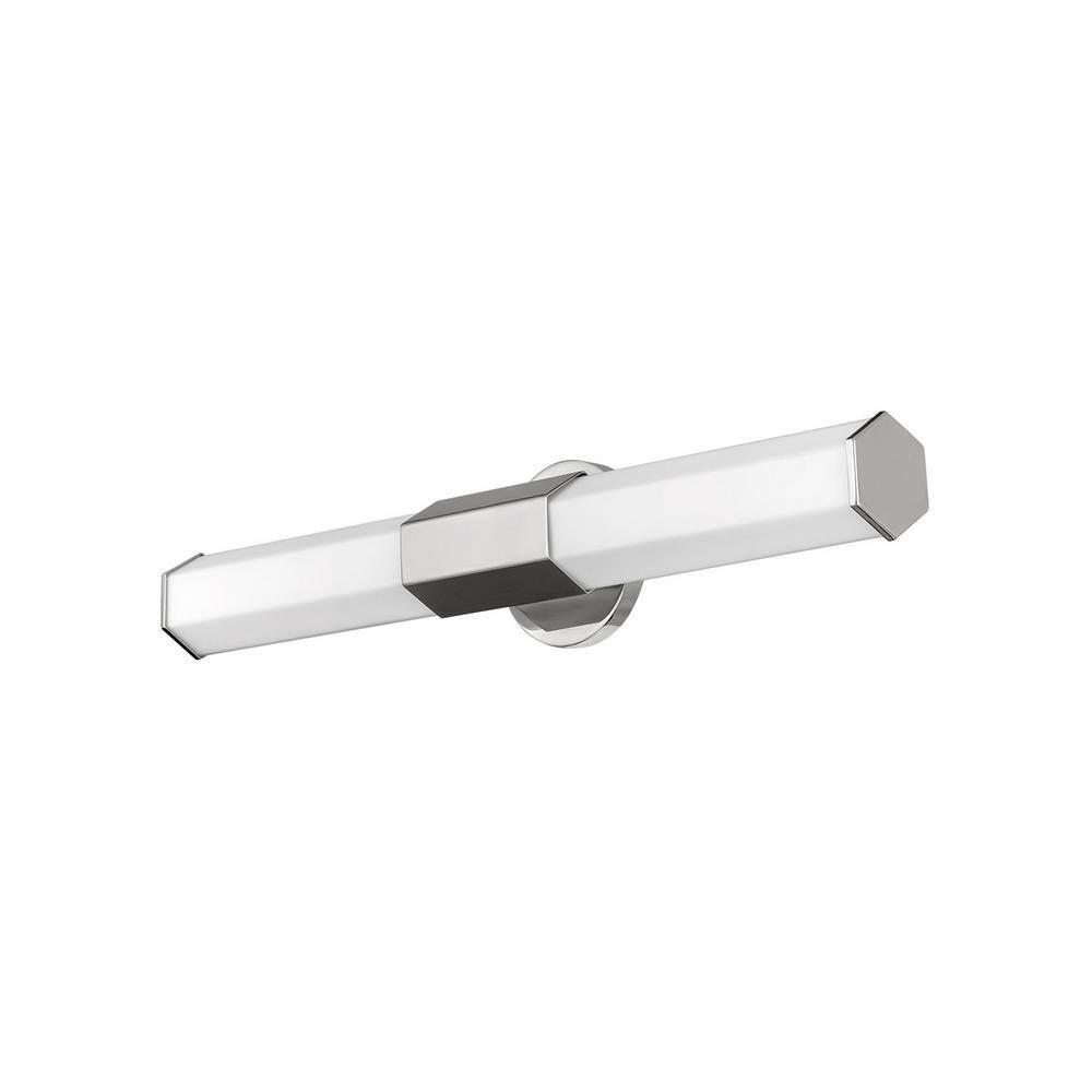 32W Led Medium Bath Vanity In Modern Style 26 Inches Wide By 5 Inches High-Polished Nickel Finish Hinkley Lighting 51152Pn