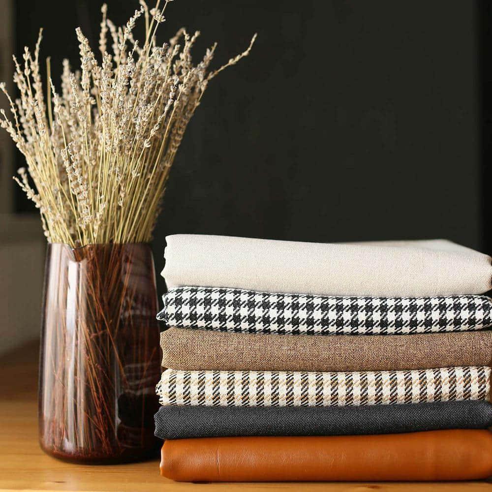 Boho-Chic Houndstooth Pillow Cover (Set of 2)