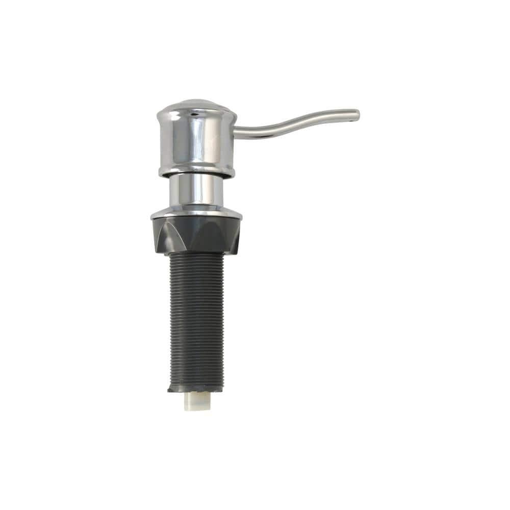 Soap Dispenser with Curved Nozzle in Chrome