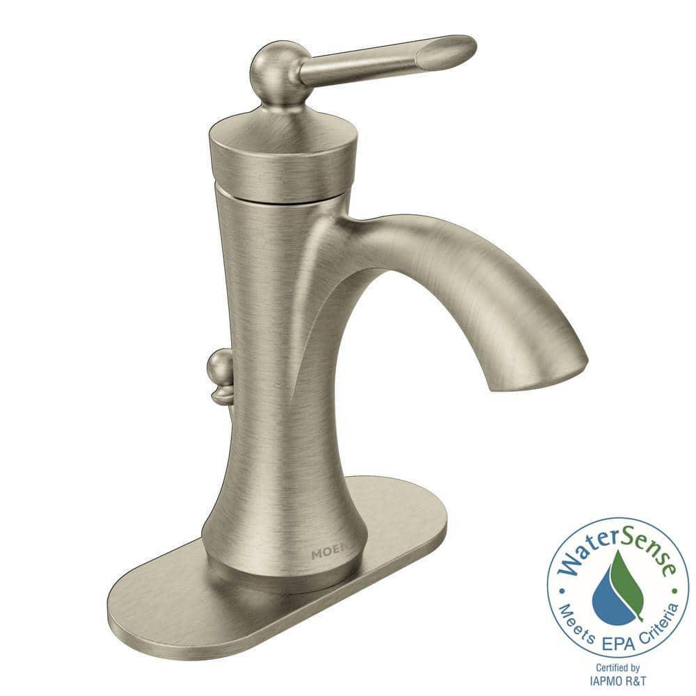 Wynford Single Hole Bathroom Faucet with Drain Assembly