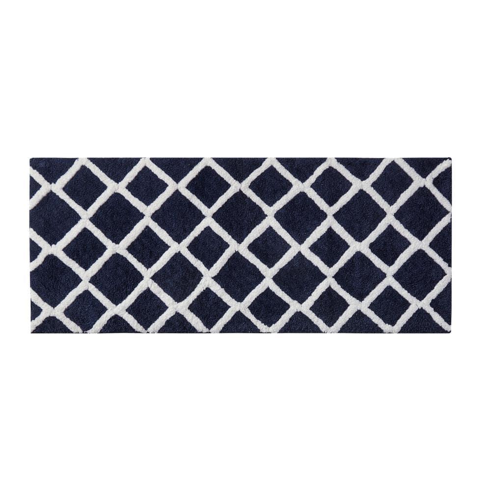 Madison Park Bittman Reversible High Pile Tufted Bath Rug