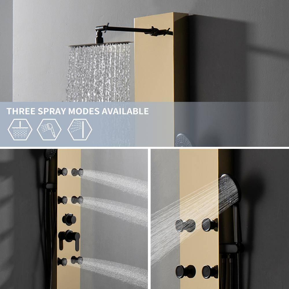 60.55'' Shower Panel with Adjustable Shower Head