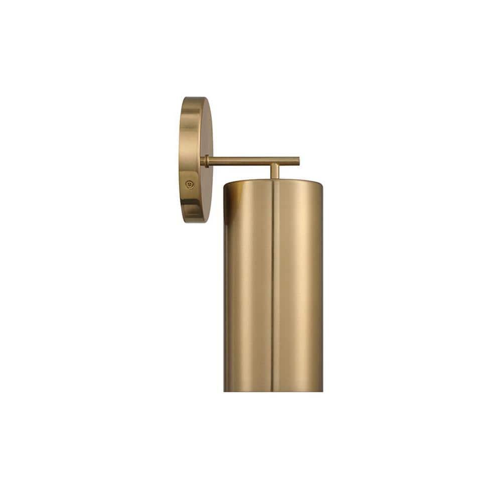 Lio 1-Light Wall Sconce in Noble Brass by Breegan Jane
