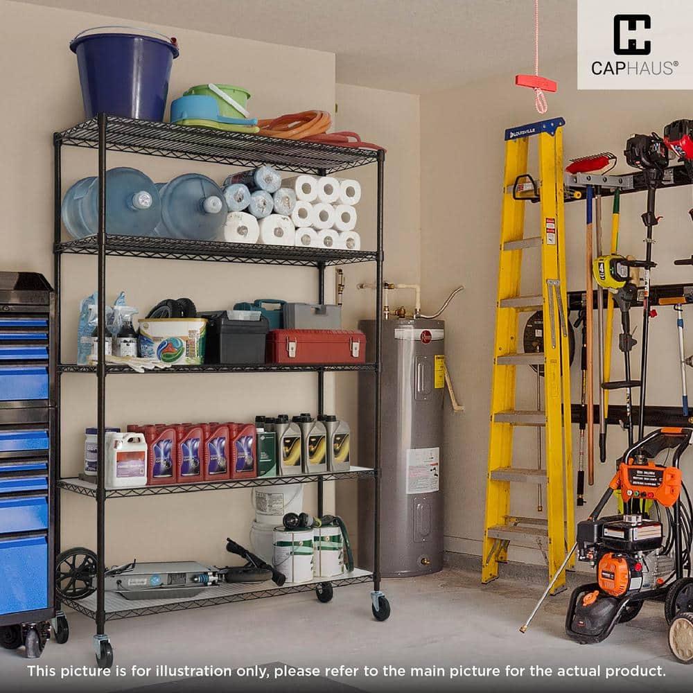 CAPHAUS Shelving Unit with Wheels