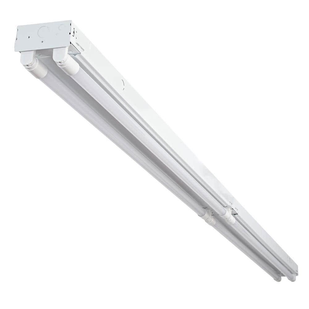 Designers Fountain LED Strip Lights, 2-Light T8 Industrial Tubes, 3600 Lumens, 5000K, 4 ft, White, ST702T1850