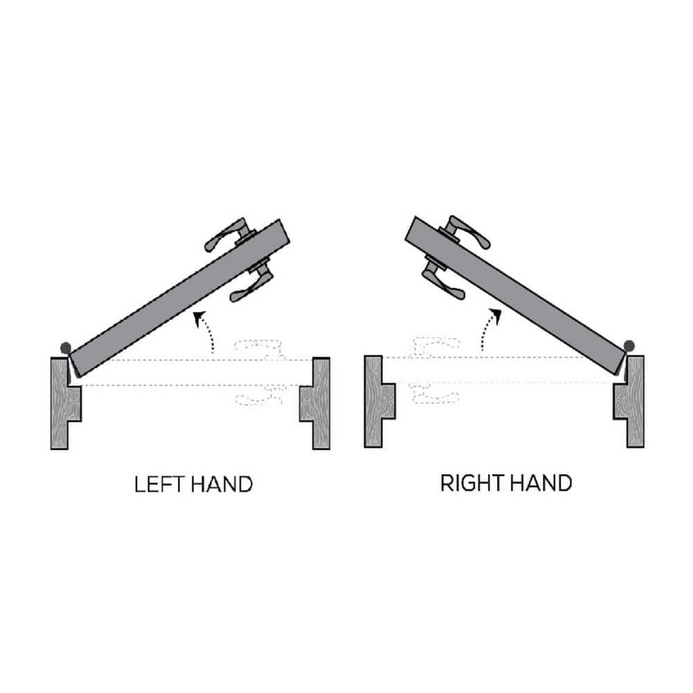 80'' Solid Wood Glass Slab Door