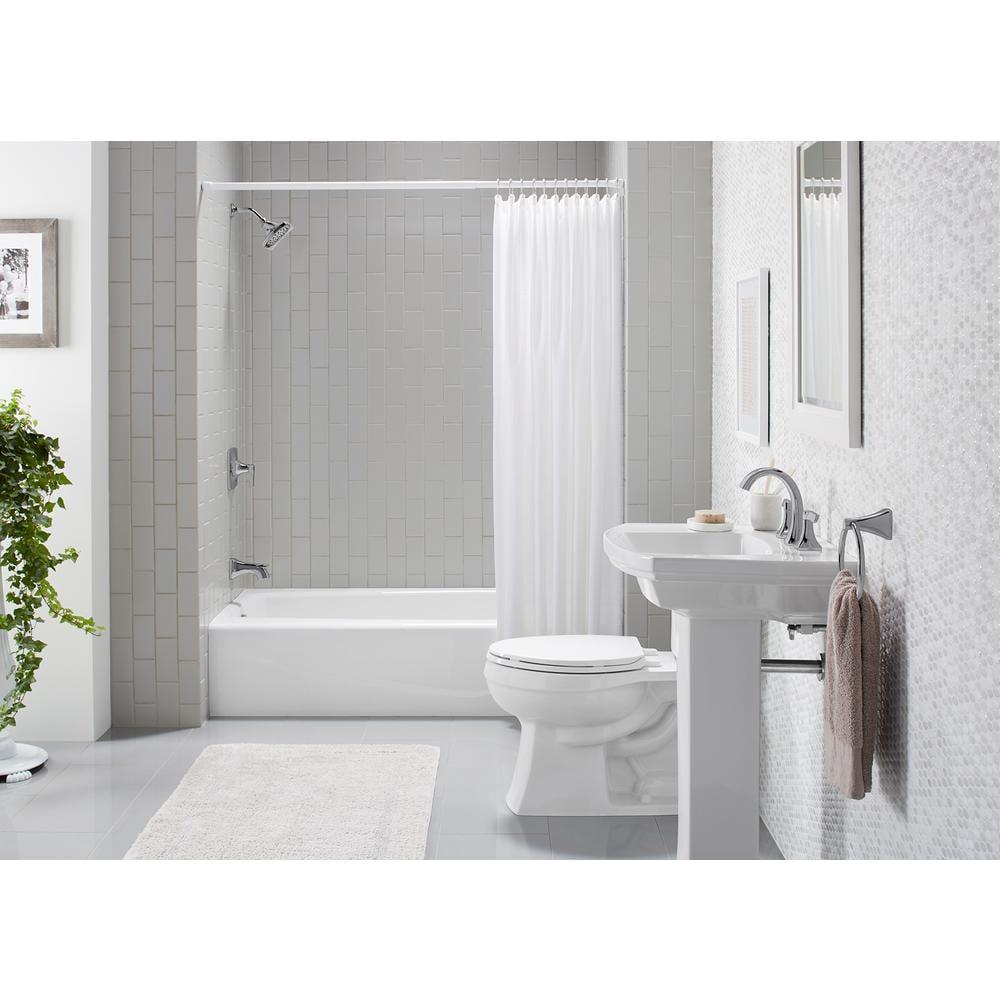 Villager 60" x 30" Alcove Soaking Cast Iron Bathtub