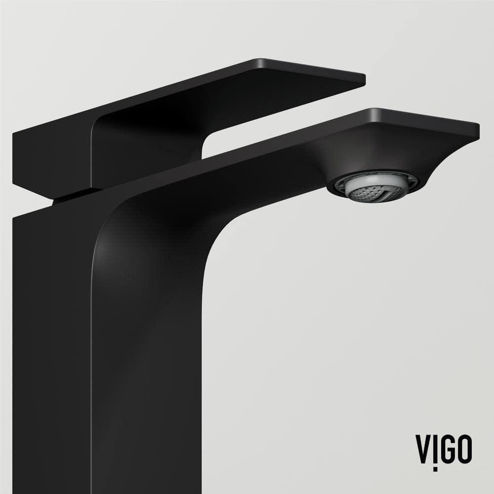 Dunn 6" H Single Handle Single Hole Bathroom Faucet