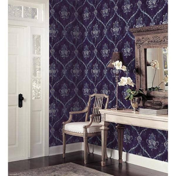 Patton Wallcovering Regal Damask Wallpaper