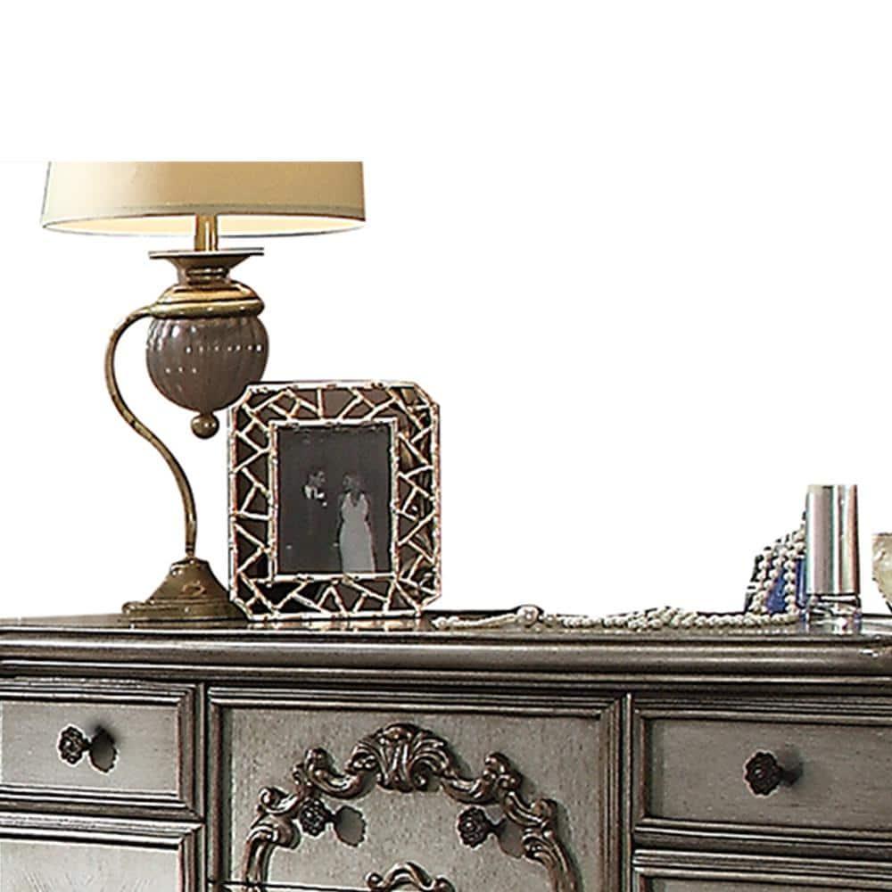 Bersally Solid Wood 70'' W 5 - Drawer Dresser