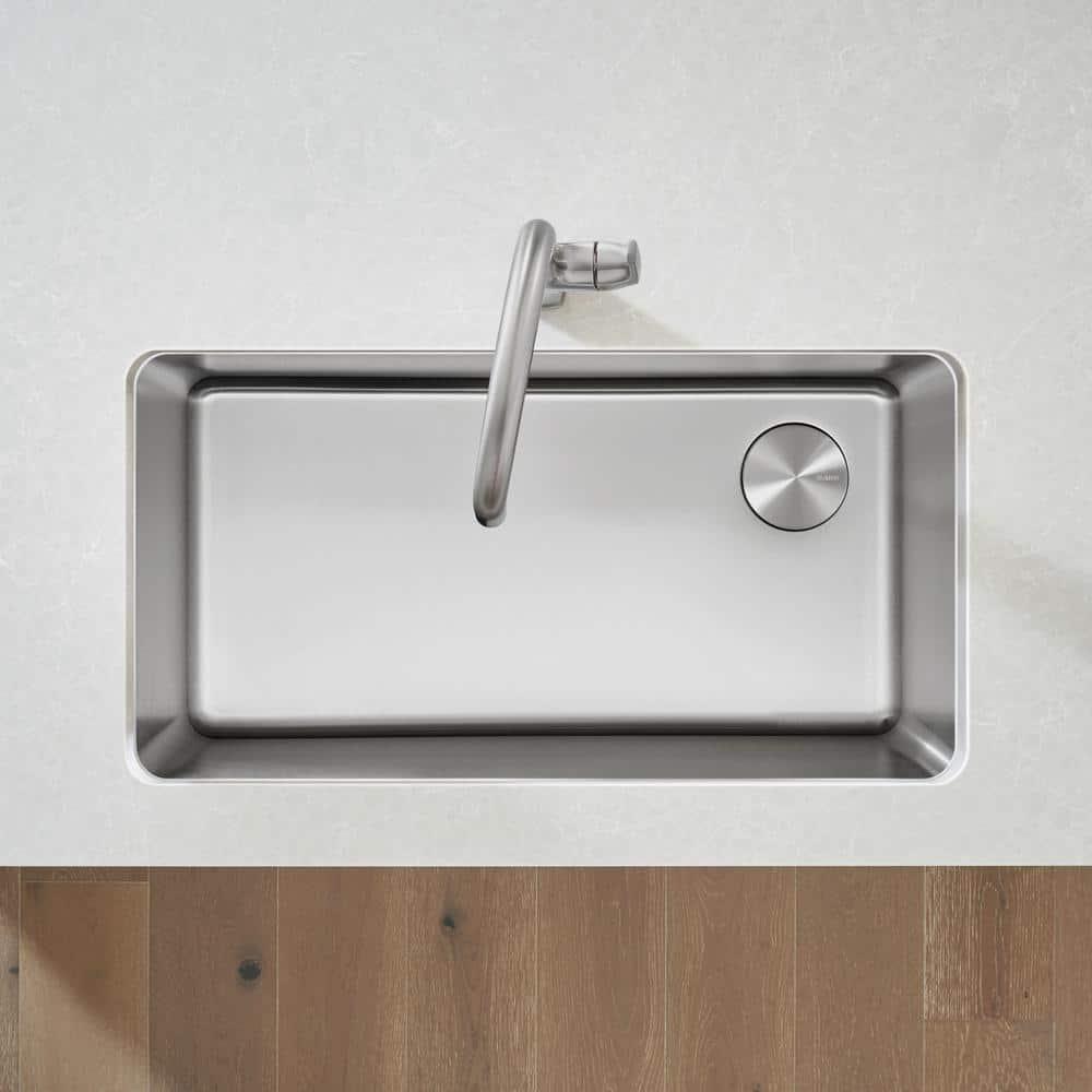 Blanco 442763 Formera 33" L x 18'' W Single Bowl Stainless Steel Undermount Kitchen Sink