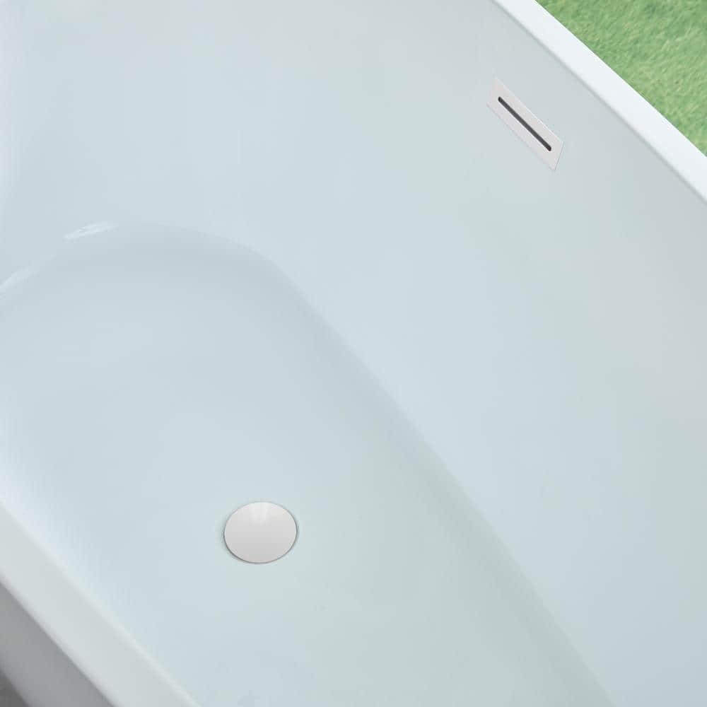Freestanding Soaking Acrylic Bathtub