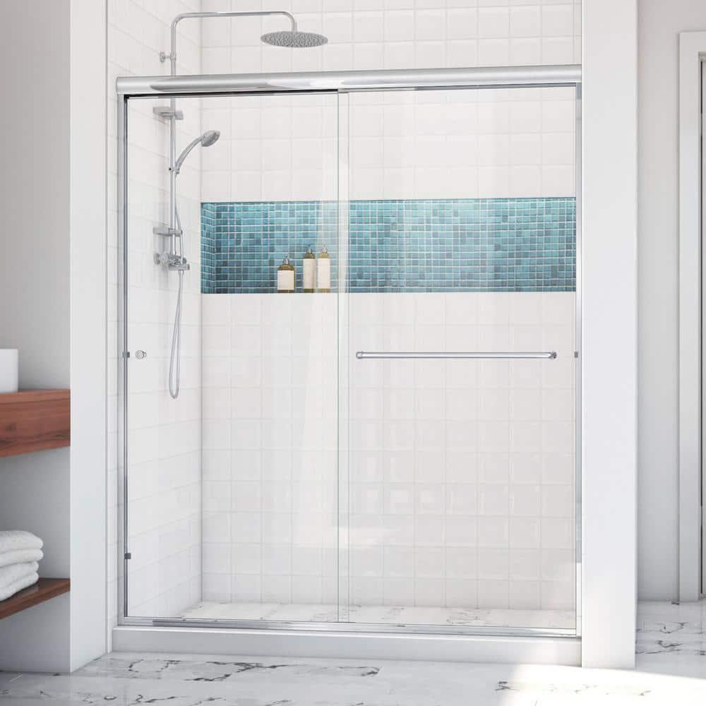 Dreamline Sdat60w700vxx Alliance Pro Lt 70-3/8" High X 60" Wide Bypass Semi Frameless