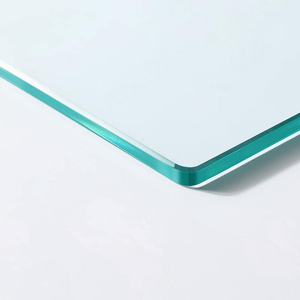 REDmintss Shower Door 34-1/8" X 72" Semi-Frameless Neo-Angle Hinged Shower Enclosure AGLBX06527A