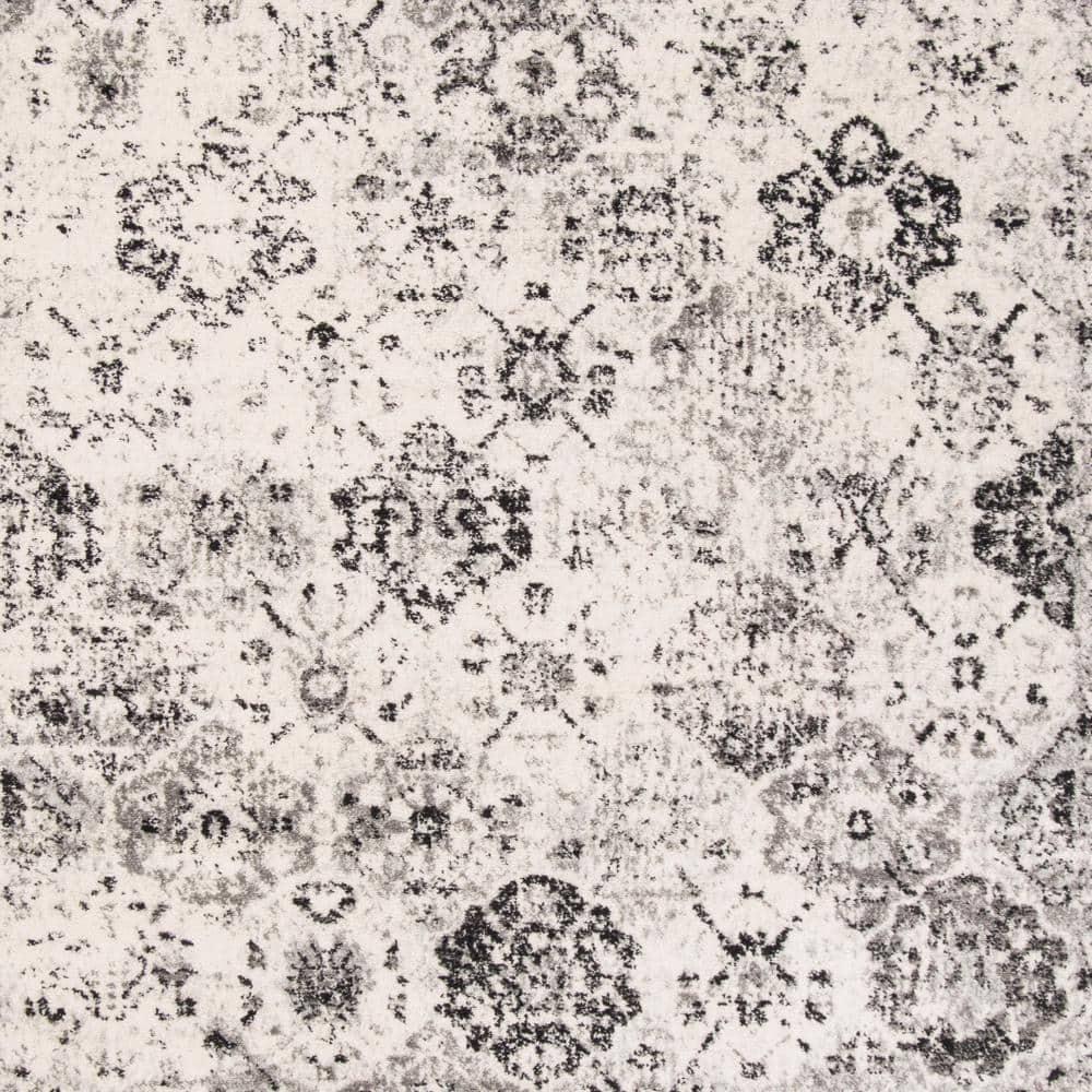 Madison MAD611 Power Loomed Indoor Area Rug - Silver/Grey - 6'7"x9'2" - Safavieh