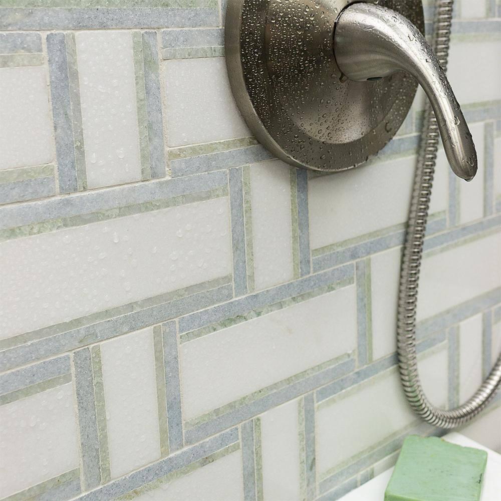 Bond Tile Mingle Natural Stone Mosaic Sheet Wall & Floor Tile