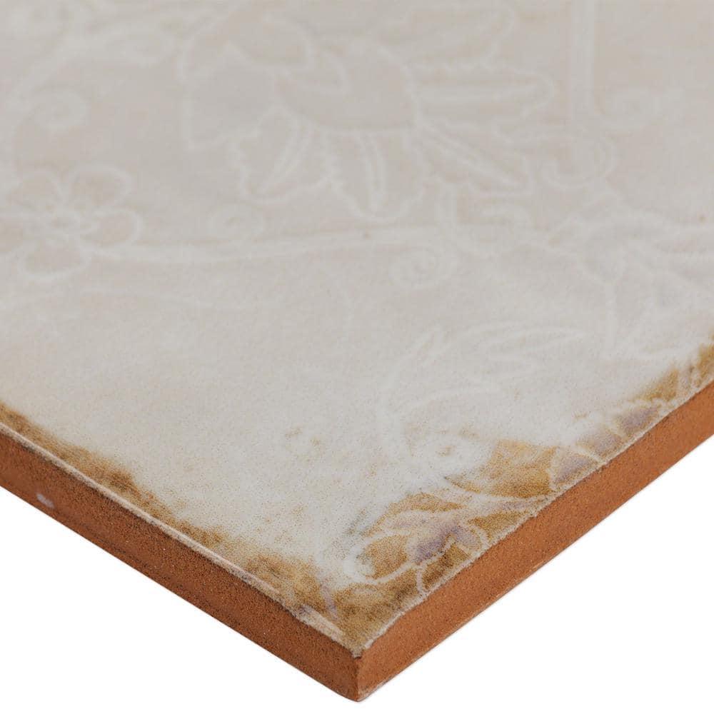 Angela Harris Harbour Tirreno Décor 8" x 8" Ceramic Floor and Wall Tile