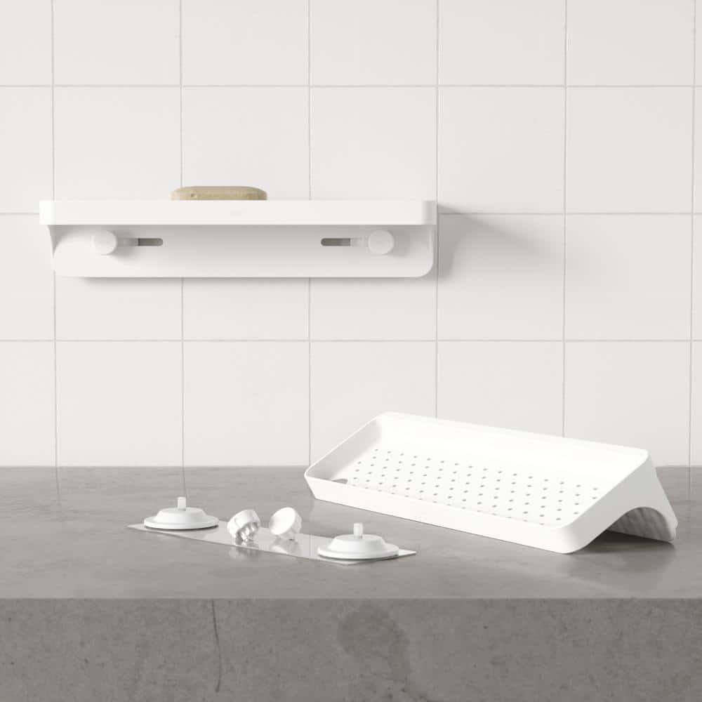 Umbra Flex Adhesive Adhesive Shower Shelf