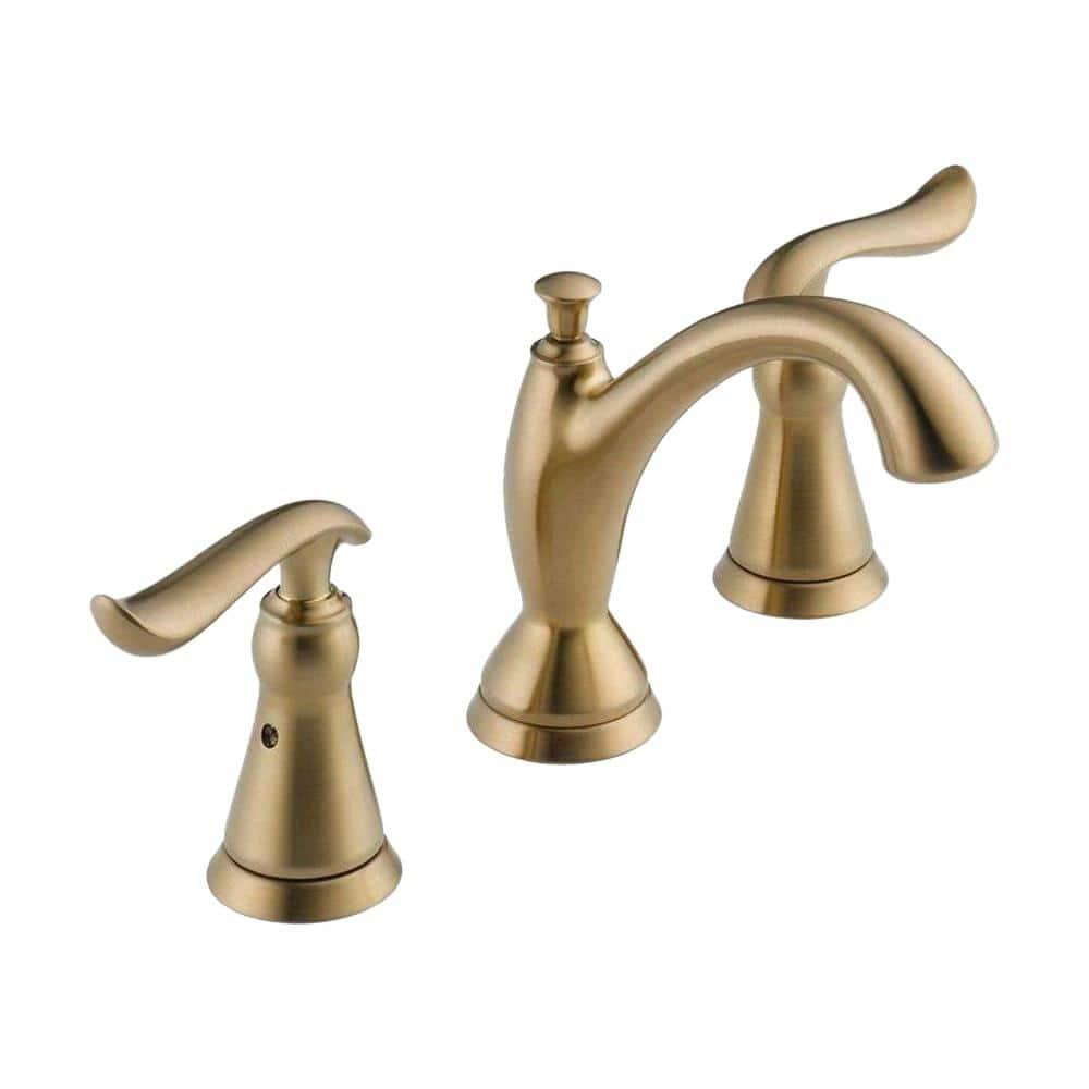 Linden Widespread Bathroom Faucet 3 Hole, 2-handle Bathroom Sink Faucet with Drain Assembly