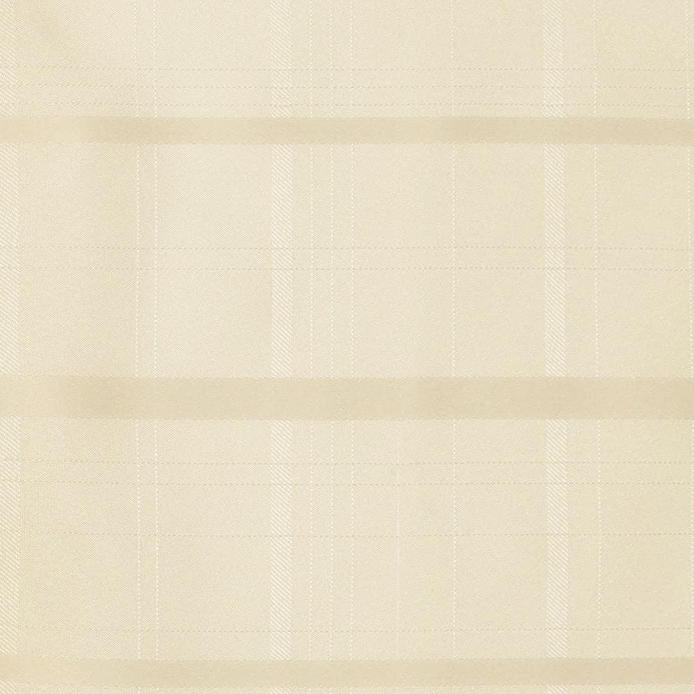 Elegance Plaid Stain Resistant Napkin Set of 4 - 17" x 17" - Beige - Elrene Home Fashions