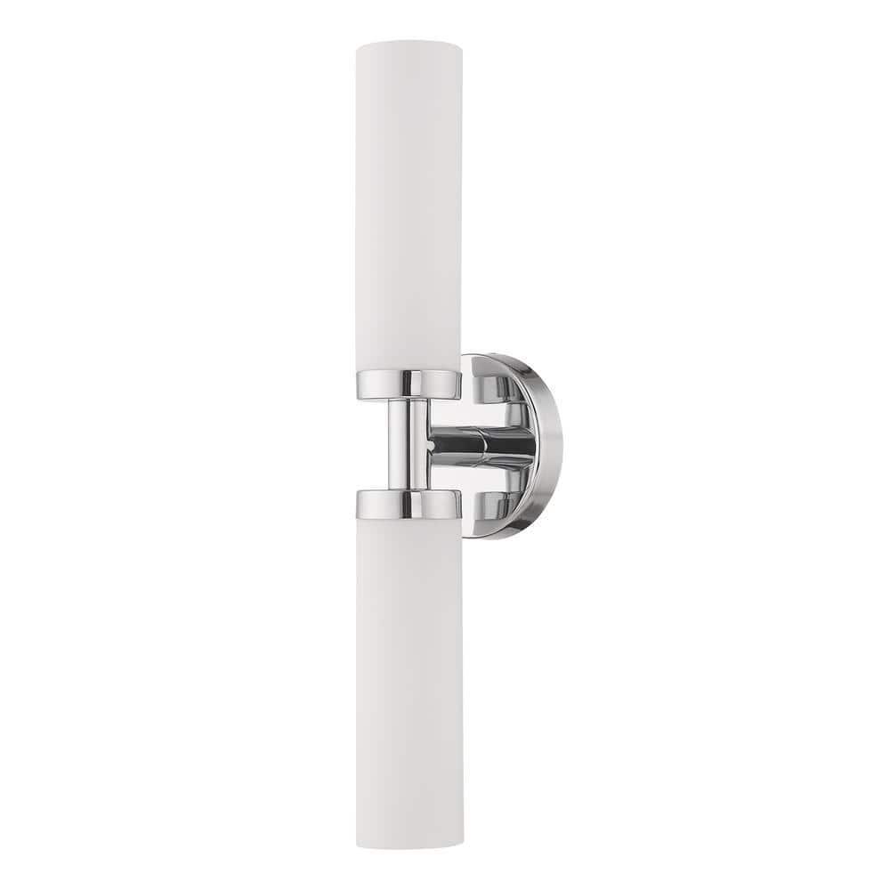Livex Lighting Aero 2 - Light Vanity in  Polished Chrome