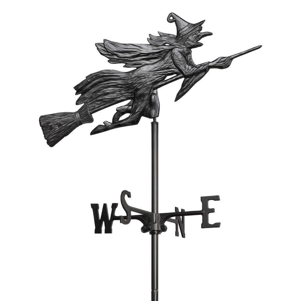 Flying Witch Garden Weathervane