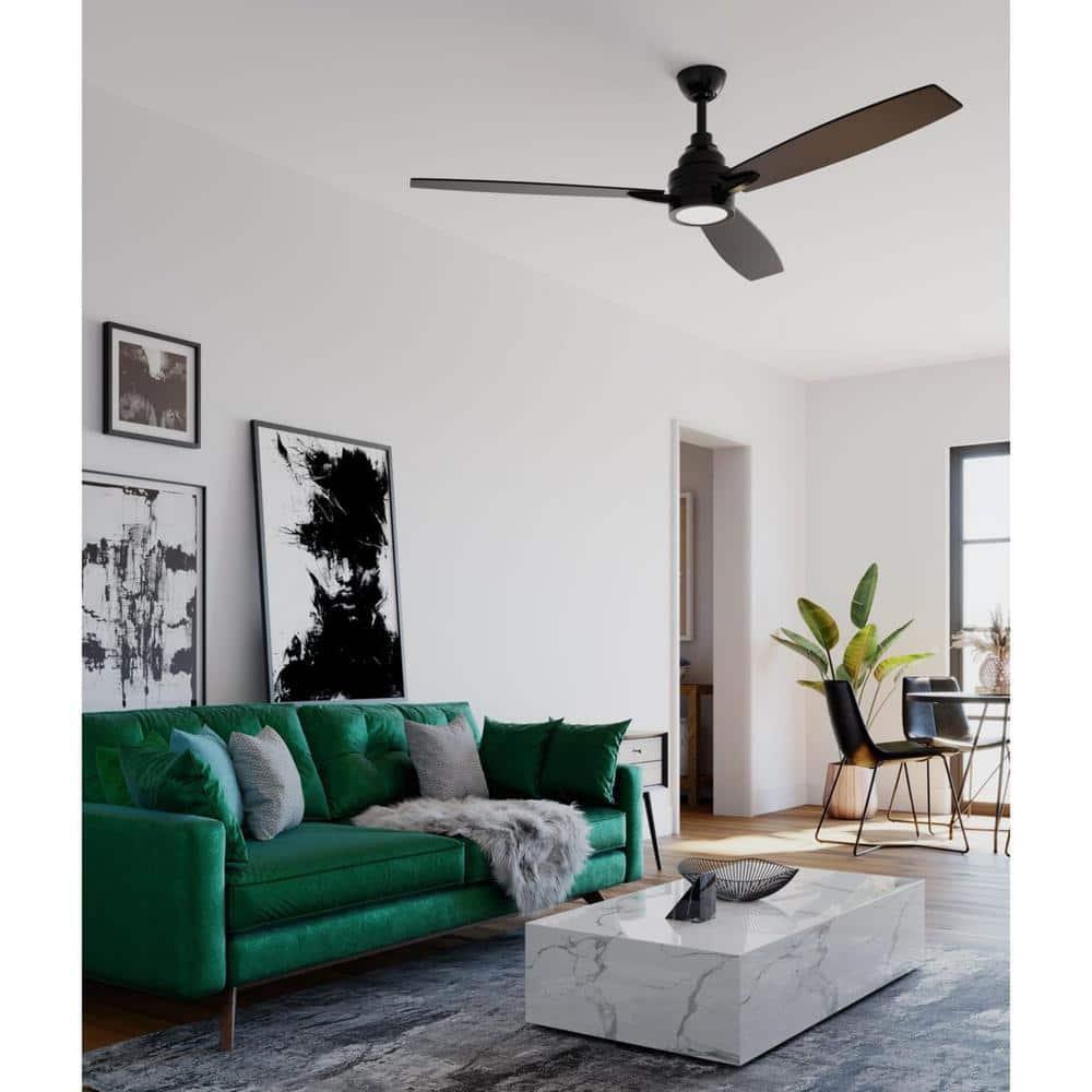 Gaze Collection 60" LED Three-Blade Ceiling Fan
