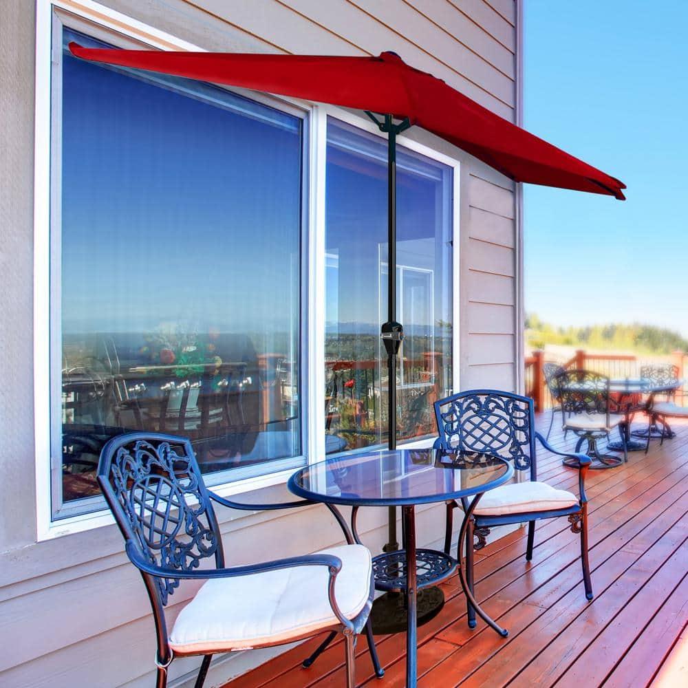 Patson 9' Half Market Umbrella