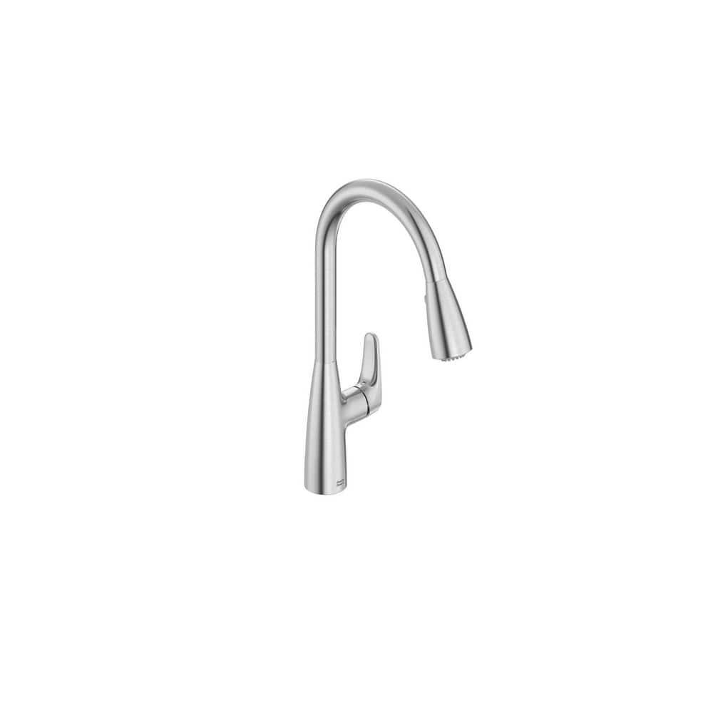 American Standard 7077.300 Colony Pro 1.5 GPM Single Hole Pull Down Kitchen Faucet -